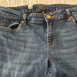 Kut from the Kloth Women's Classic Blue Straight Leg Jeans